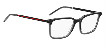 Premium Men Hugo Eyeglasses: HG 1125 - Black Grey(2) - SpecSMART Eye Clinic (Diagonal View)